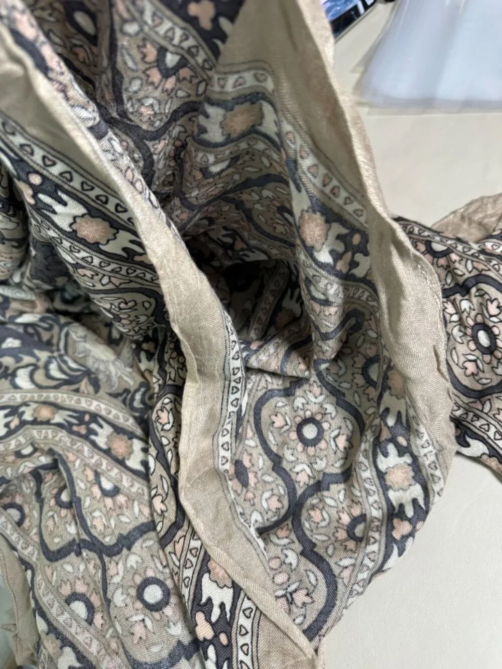 Free People Magic Dance Printed Kimono Open Front Floral Boho Lightweight OS
